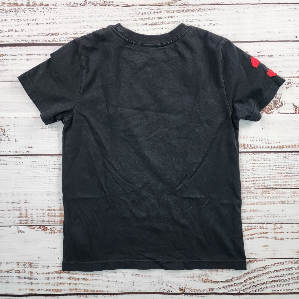 Polo Ralph Lauren Boys Black Big Pony Embroidered T-Shirt Size 6 - Picture 2 of 5